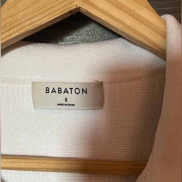 ARITZIA BABATON | Sculpt Knit Polo Top - Picture 4 of 5